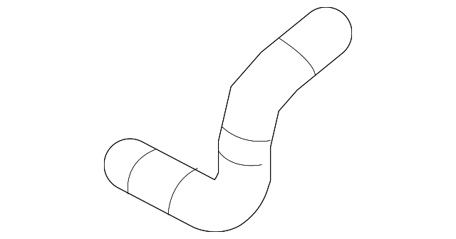 7B0-122-051 Деталь LOWER HOSE