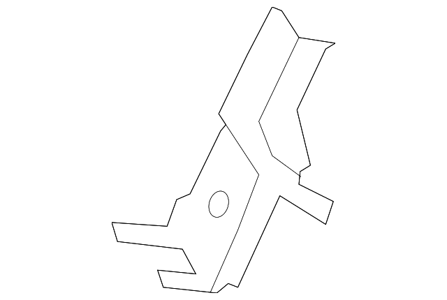 7B0-121-093 Деталь THERMOSTAT HSNG BRACKET
