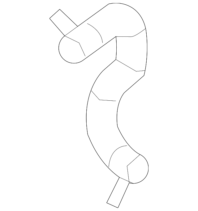 7B0-122-051-B Деталь LOWER HOSE