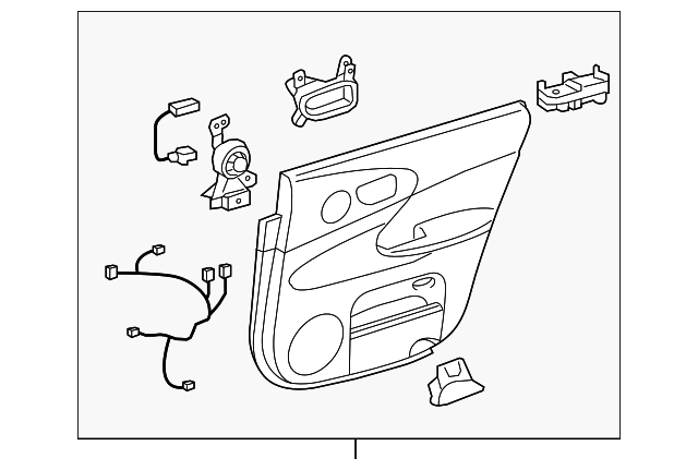 67630-30J40-C1 Деталь DOOR TRIM PANEL, RIGHT