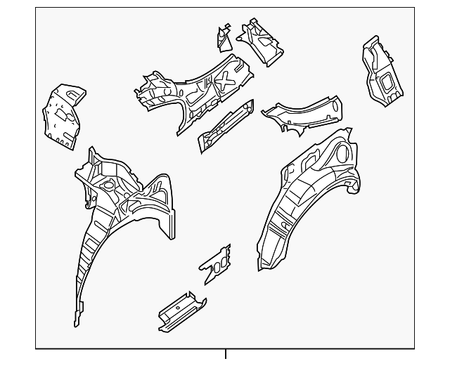 G6630-JB0AA Деталь WHEELHOUSE ASSY, RIGHT