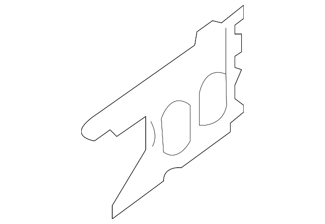G6714-JB1MA Деталь REINF PLATE, RIGHT