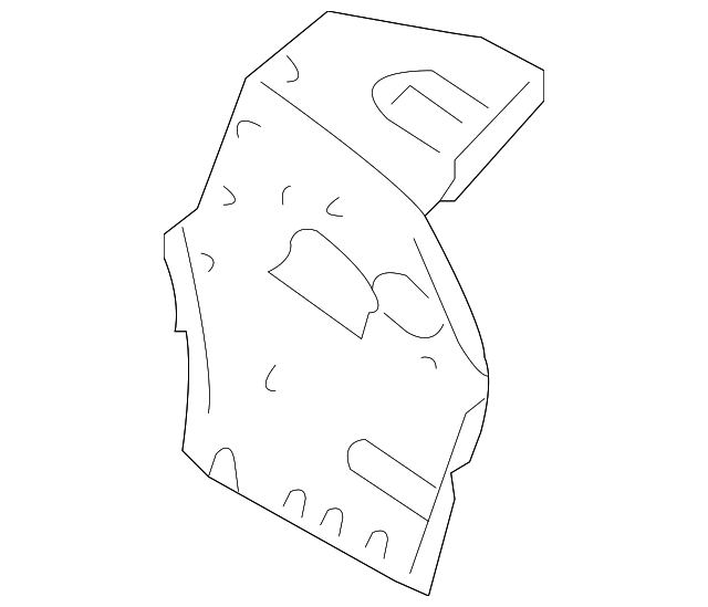 76775-JB130 Деталь SEAT SUPPORT, LEFT