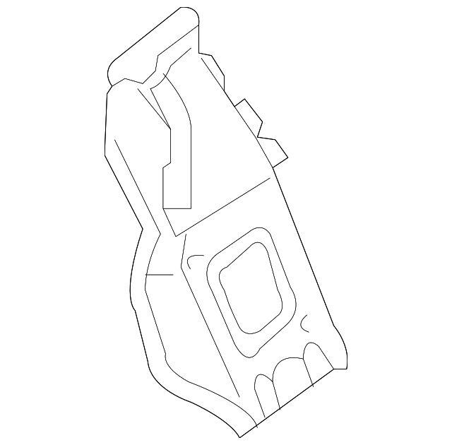 G6668-JB1MA Деталь WHEELHOUSE BRACE, RIGHT