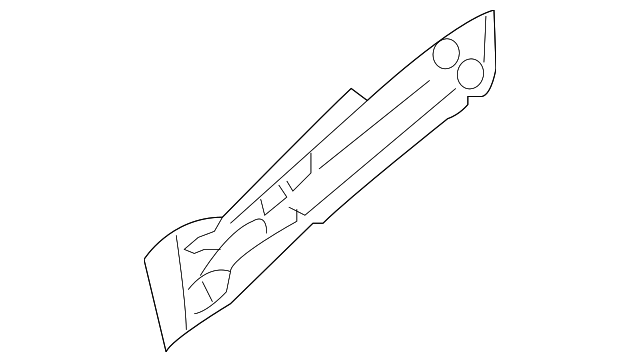 766B2-JB130 Деталь LOWER PANEL, RIGHT