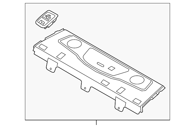 85620-3T270WK Деталь PKG TRAY TRIM