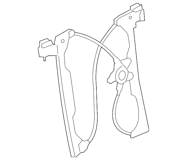 22714332 Деталь REGULATOR, LEFT