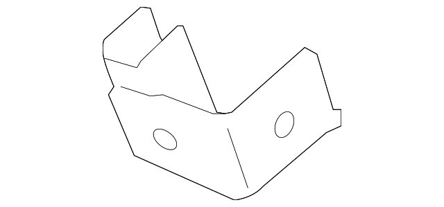 21997065 Деталь LOWER CHANNEL, RIGHT
