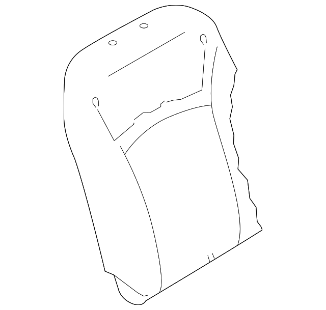 64150AL02AWM Деталь SEAT BACK COVER