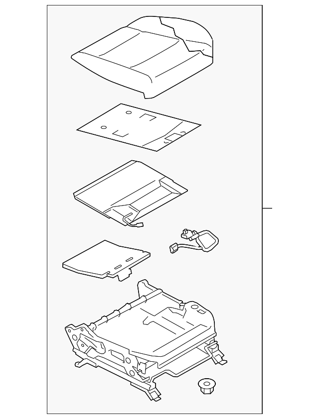 64139AL02BVH Деталь CUSHION ASSY