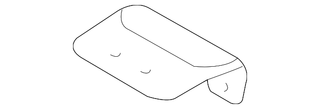 8C2Z-74613D10-A Деталь BELT GUIDE, RIGHT