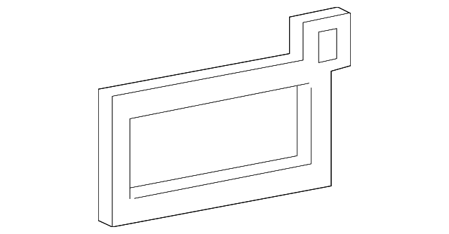 52495602 Деталь FRONT COVER LOWER SEAL