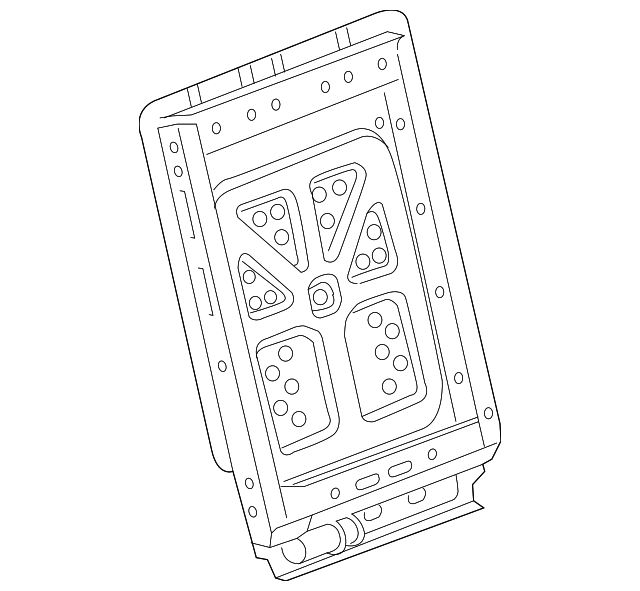 22941477 Деталь SEAT BACK FRAME