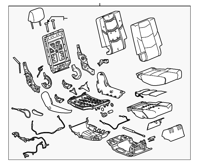 23293581 Деталь SEAT ASSY