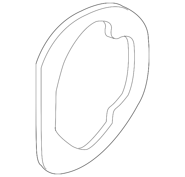3D0-945-191-B Деталь LAMP ASSY GASKET, LEFT
