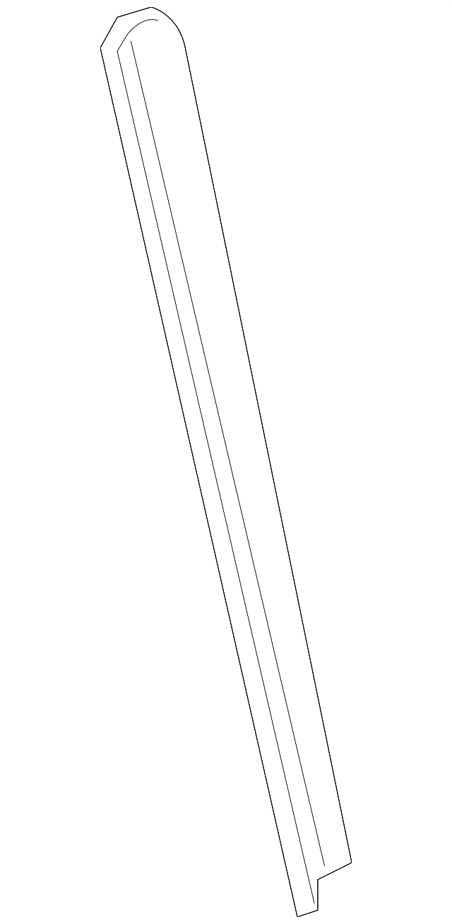 3D0-945-192 Деталь TRIM, RIGHT
