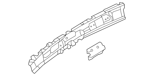 BHN1-70-05X Деталь RAIL ASSY, RIGHT