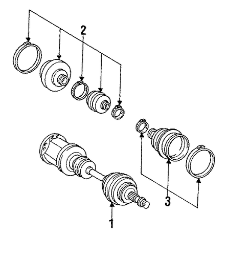 300TE AXLE COMPONENTS 2