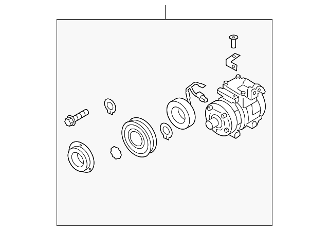 97701-2M100 Деталь COMPRESSOR