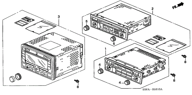 CIVIC COUPE AUTO RADIO