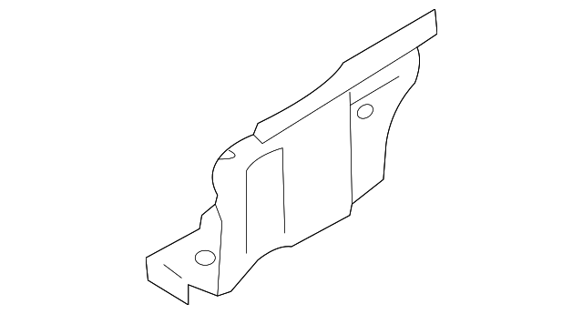 5861457810 Деталь FRONT EXTN, RIGHT