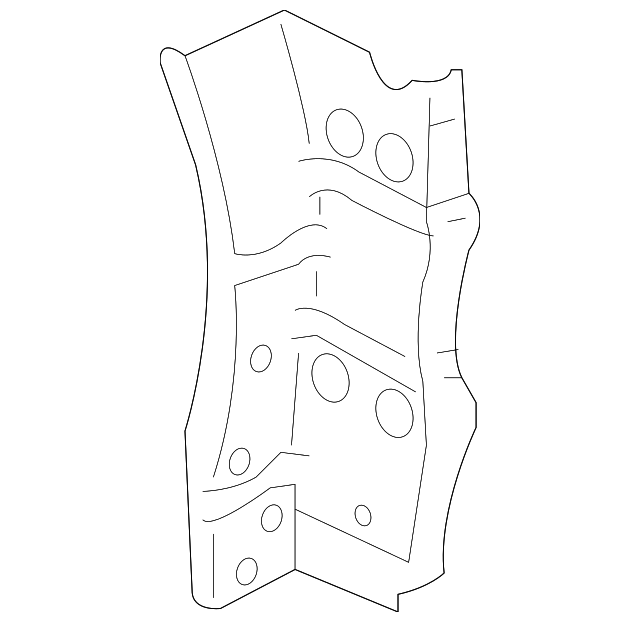 5863357L00 Деталь SUPPORT BRACE, RIGHT