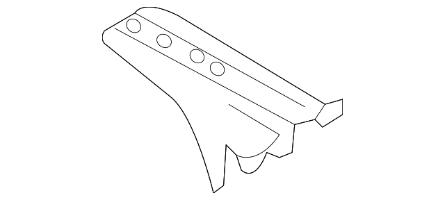 5871657L00 Деталь SUPPORT BRACKET, LEFT