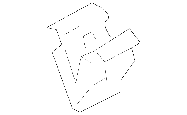 -W705305-S407 BRACKET CLIP