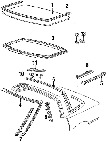 Corvette ROOF & COMPONENTS