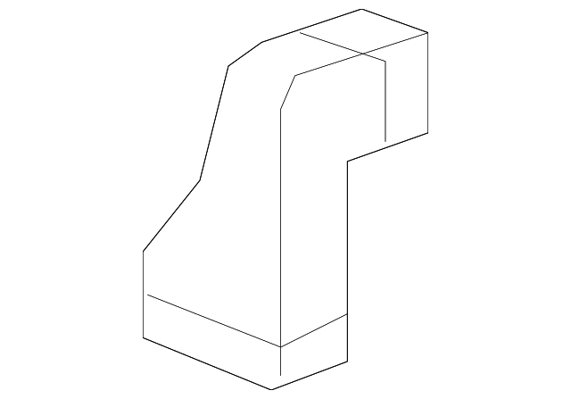 87213-0C040 Деталь LOWER DUCT, LEFT