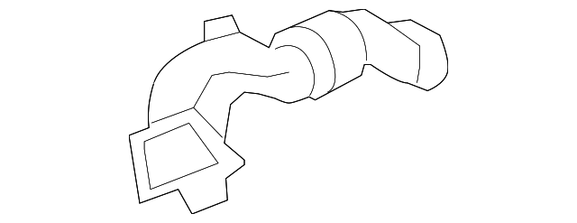 55971-0C020 Деталь DEFROSTER DUCT, LEFT
