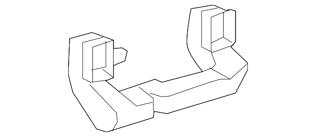 55844-0C030 Деталь HEATER DUCT