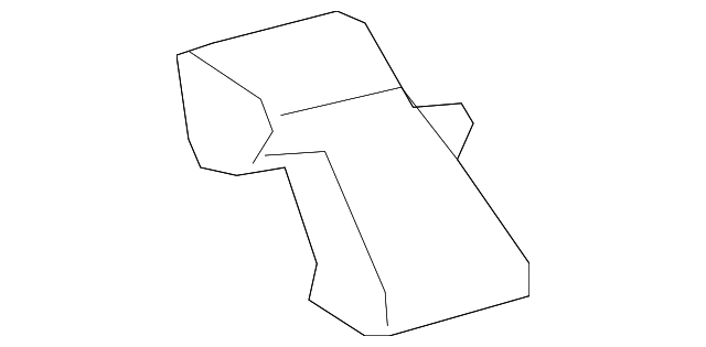 87201-0C050 Деталь SIDE DUCT, RIGHT