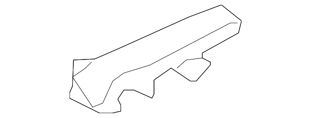 87201-0C041 Деталь SIDE DUCT, LEFT