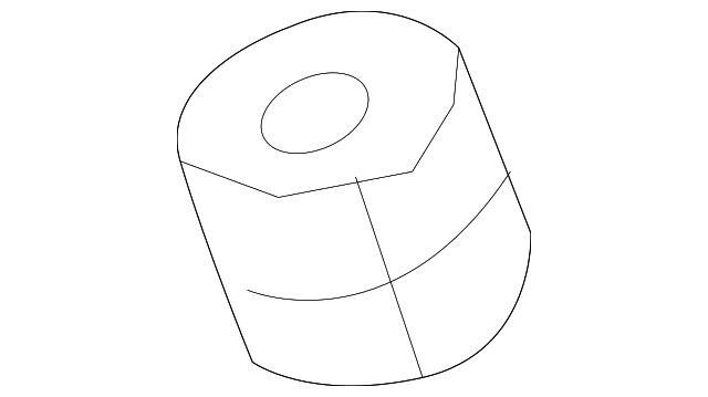 4581790AB Деталь FRONT BRACKET ISOLATOR, RIGHT