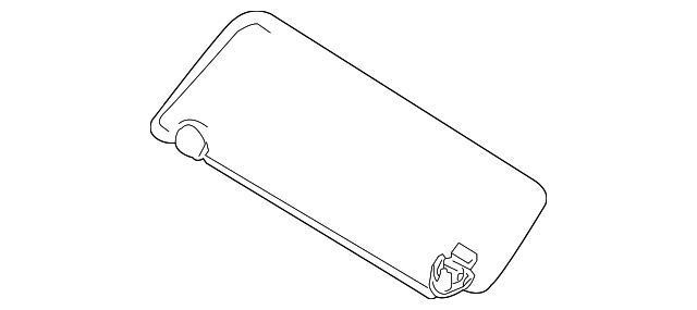 96400ZC00D Деталь SUNVISOR, RIGHT