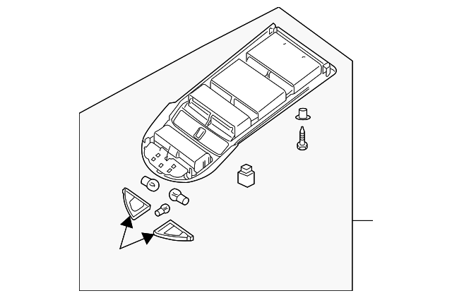 26430ZQ12A Деталь MAP LAMP ASSY