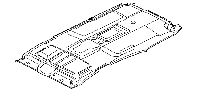 73910ZQ08A Деталь HEADLINER