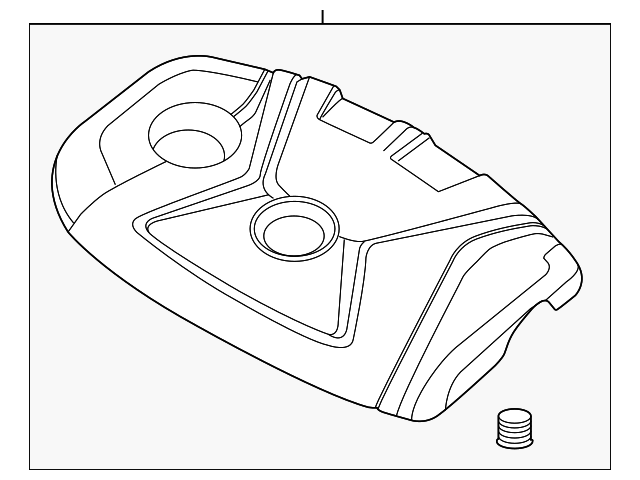 29240-2E000 Деталь ENGINE COVER