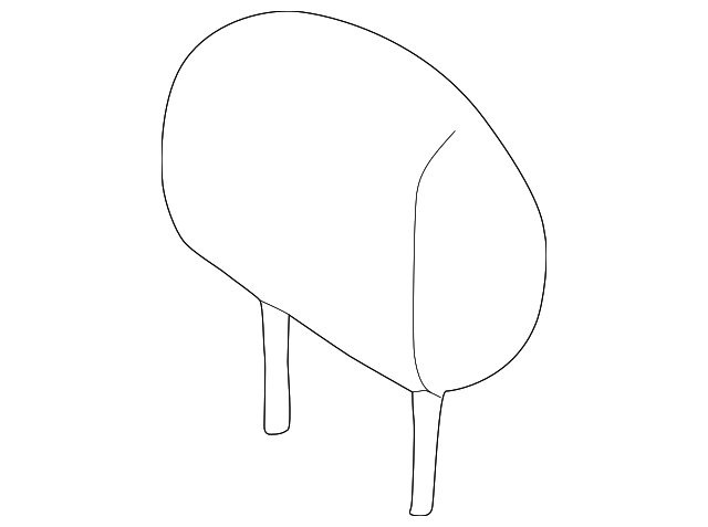 64061FE120NF Деталь HEADREST, LEFT