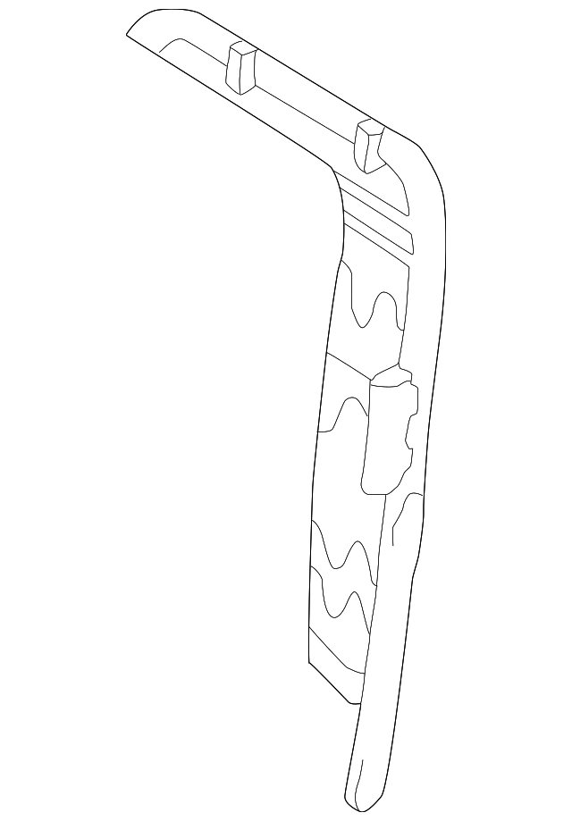 64110FE070 Деталь SEAT BACK FRAME, LEFT