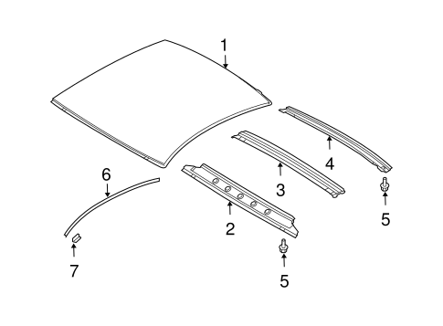 G35 EXTERIOR TRIM - ROOF 3