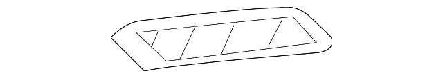 92238389 Деталь DEFROSTER VENT, RIGHT