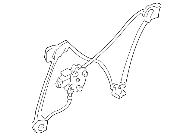 15781690 Деталь WINDOW REGULATOR, RIGHT