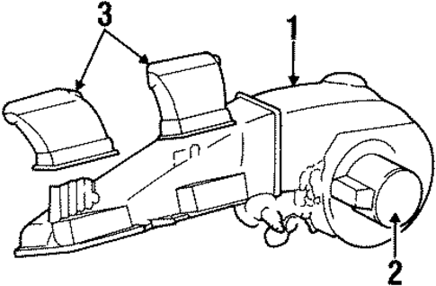 Catera BLOWER MOTOR & FAN