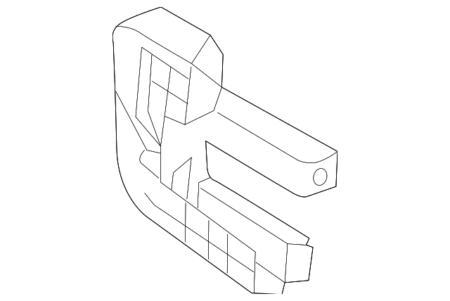 CV6Z-19A579-A EXPANSION VALVE MOUNT BRACKET