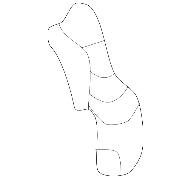 63118-42050 Деталь SUPPORT PANEL BRACKET, LEFT