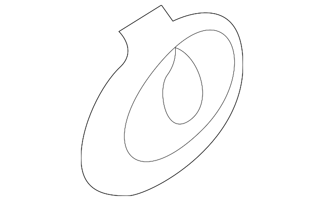 GD7A68DF1A80 Деталь DOOR TRIM PANEL HOLE COVER, RIGHT