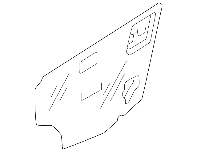 80860-2Y900 Деталь SCREEN, RIGHT
