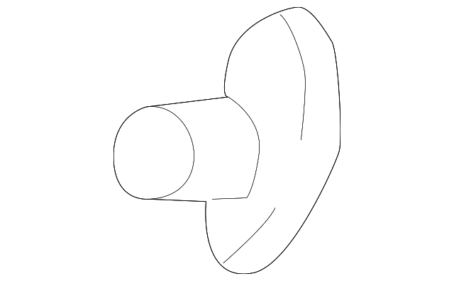 80850-89902 Деталь WEATHERSTRIP CLIP, RIGHT